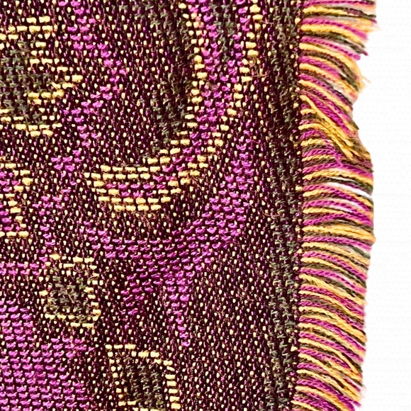 Vintage FENDI Scarf | Oversized Wrap | 90s Paisley, Leopard Print - Picture 7 of 12